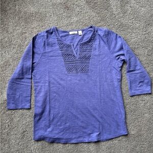 LLBean Petite 100% Cotton Shirt